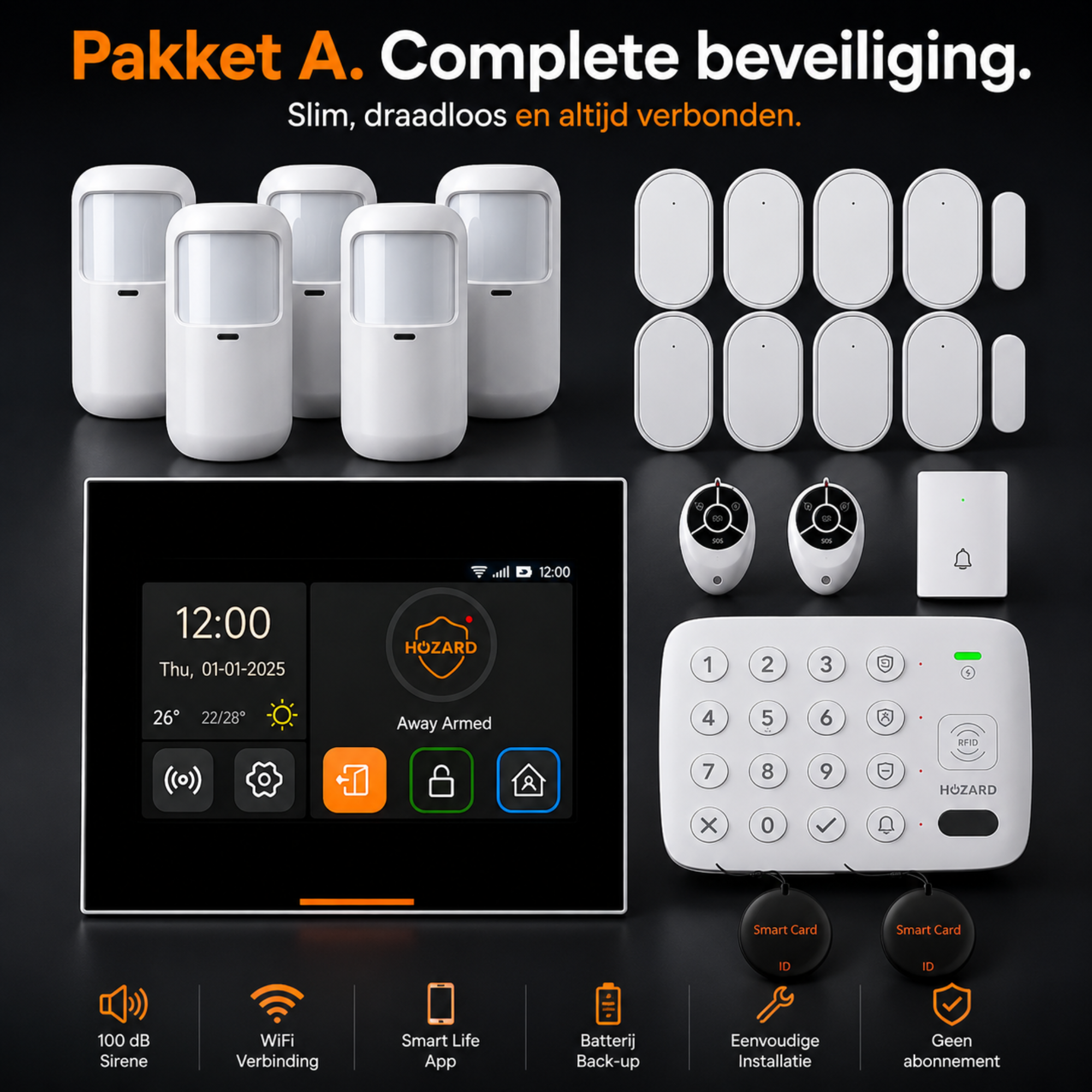 Alarmsysteem Pakket A V2.1