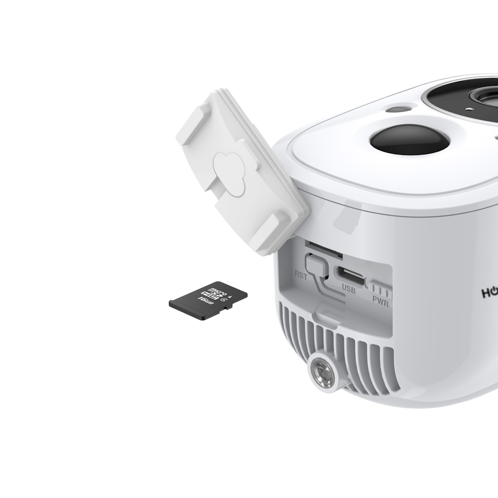 2.5K Beveiligingscamera UHD Binnen & Buiten – Draadloze Accu WiFi Camera - Incl. 32GB SD Kaart