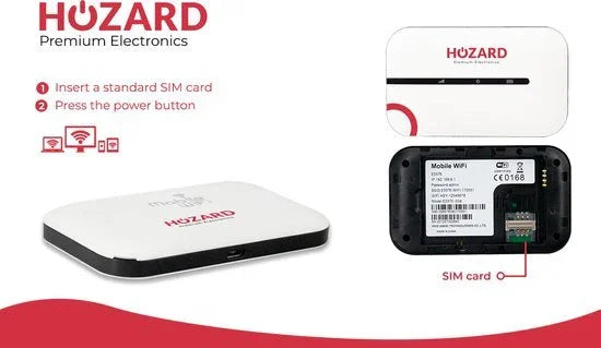 MiFi Router - Draadloze WiFi Router - MiFi - Compacte Hotspot - Wit