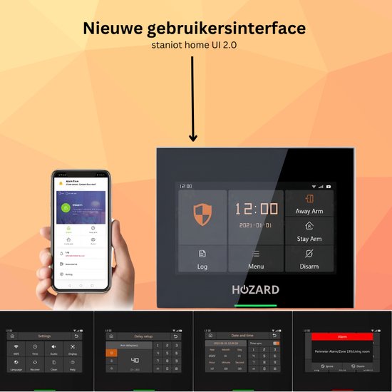 Alarmsysteem Pakket A V2