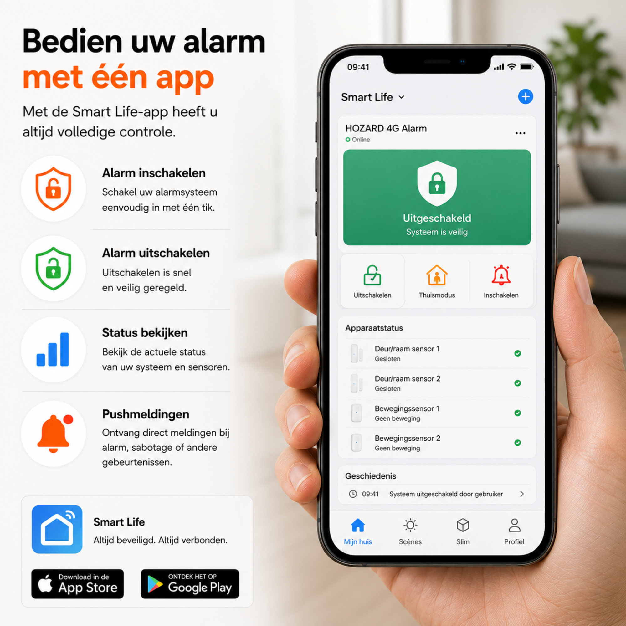 Alarmsysteem 4G
