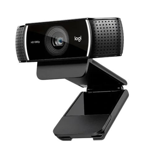 HD webcam met ingebouwde microfoon, geschikt voor live streaming en videobellen
