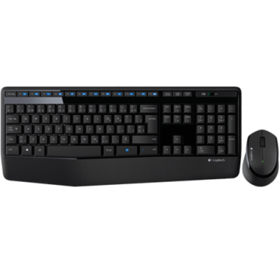 Logitech Mk Draadloze Toetsenbord En Muis Qwerty Hozard