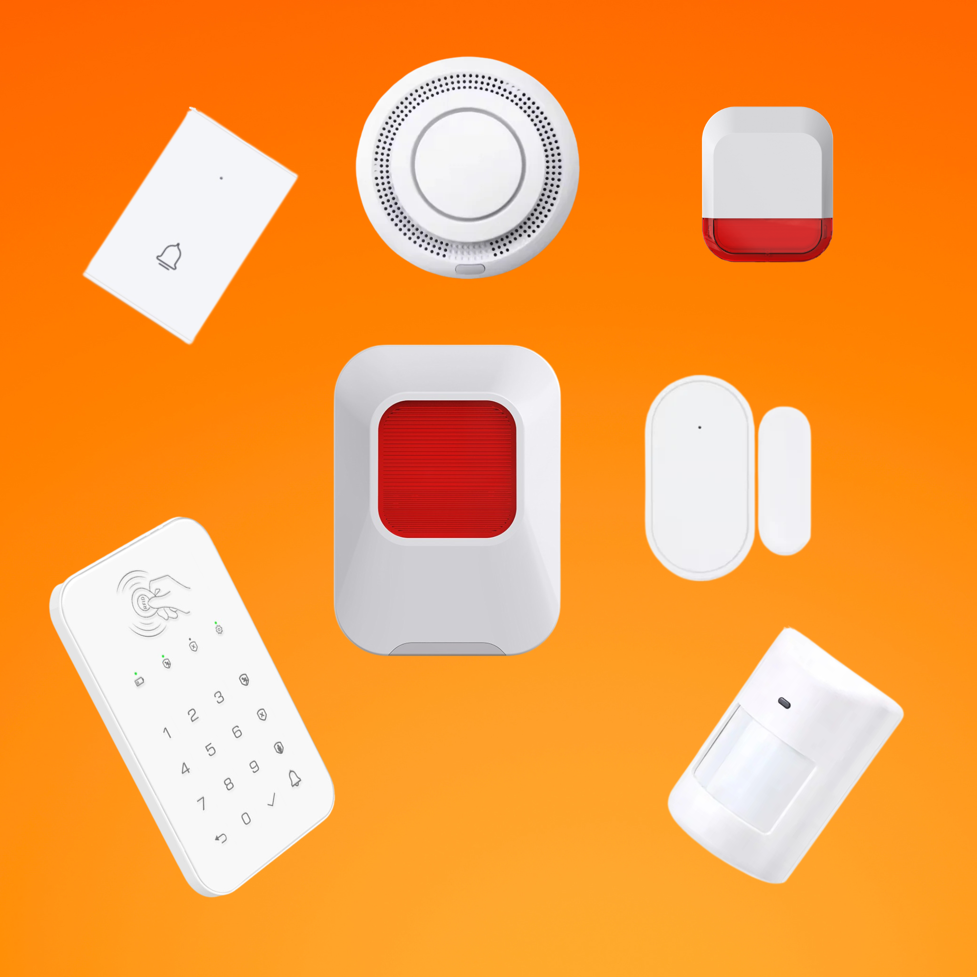 Alarm Accessoires Voor A T/M D Pakketten