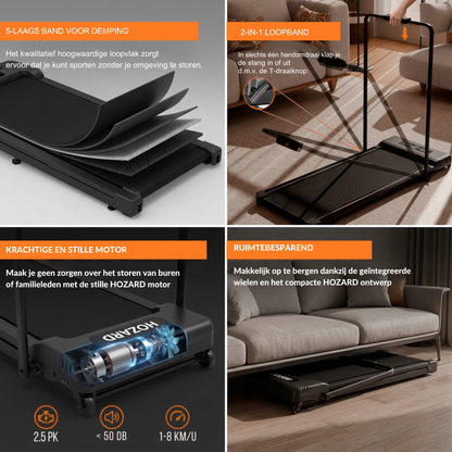 Loopband Inklapbaar Premium – Walking Pad - Wandelband