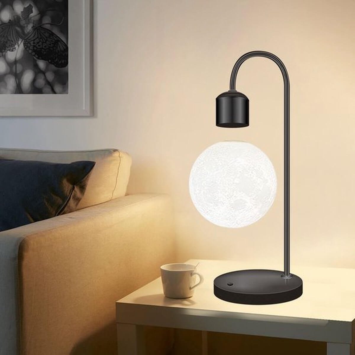 Magnetische Zwevende Maan Lamp- Wireless Charger