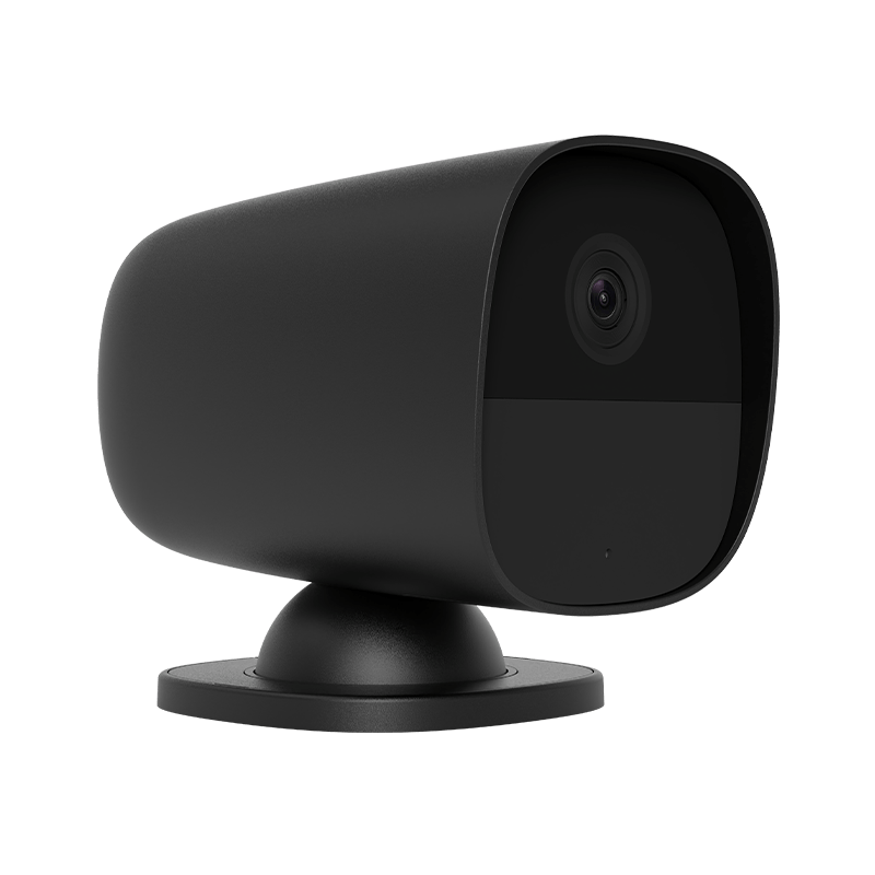 Draadloze 2K Batterijcamera - Built-in Siren 85db - Zwart - Pro Versie