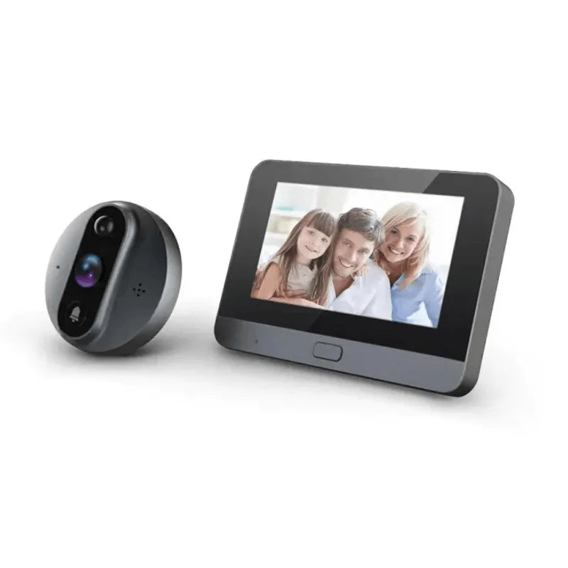 Deurspion Deurbel met Monitor - Draadloos - 5000mAh Batterij
