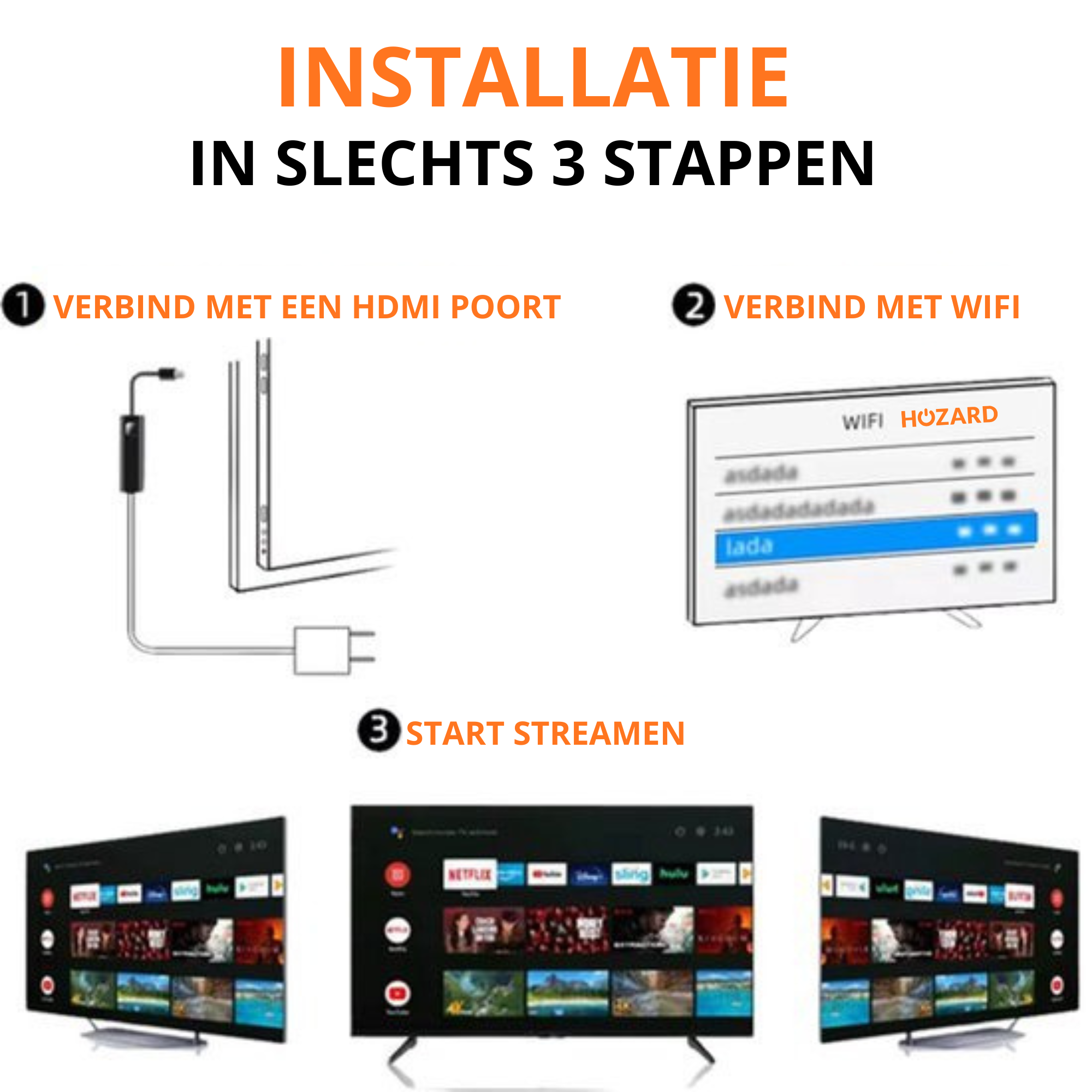 Google TV 4K UHD Media Streamer – Gecertificeerd voor YouTube & Chromecast built-in™