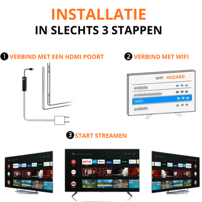 Google TV 4K UHD Media Streamer – Gecertificeerd voor YouTube & Chromecast built-in™