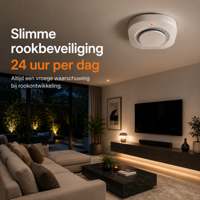Smoke Detector - Draadloze Rook Melder - Pakket A T/M D