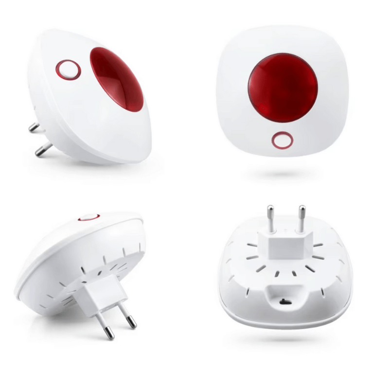 Draadloze Sirene - Slimme Alarmlicht  110dB - Pakket A T/M D