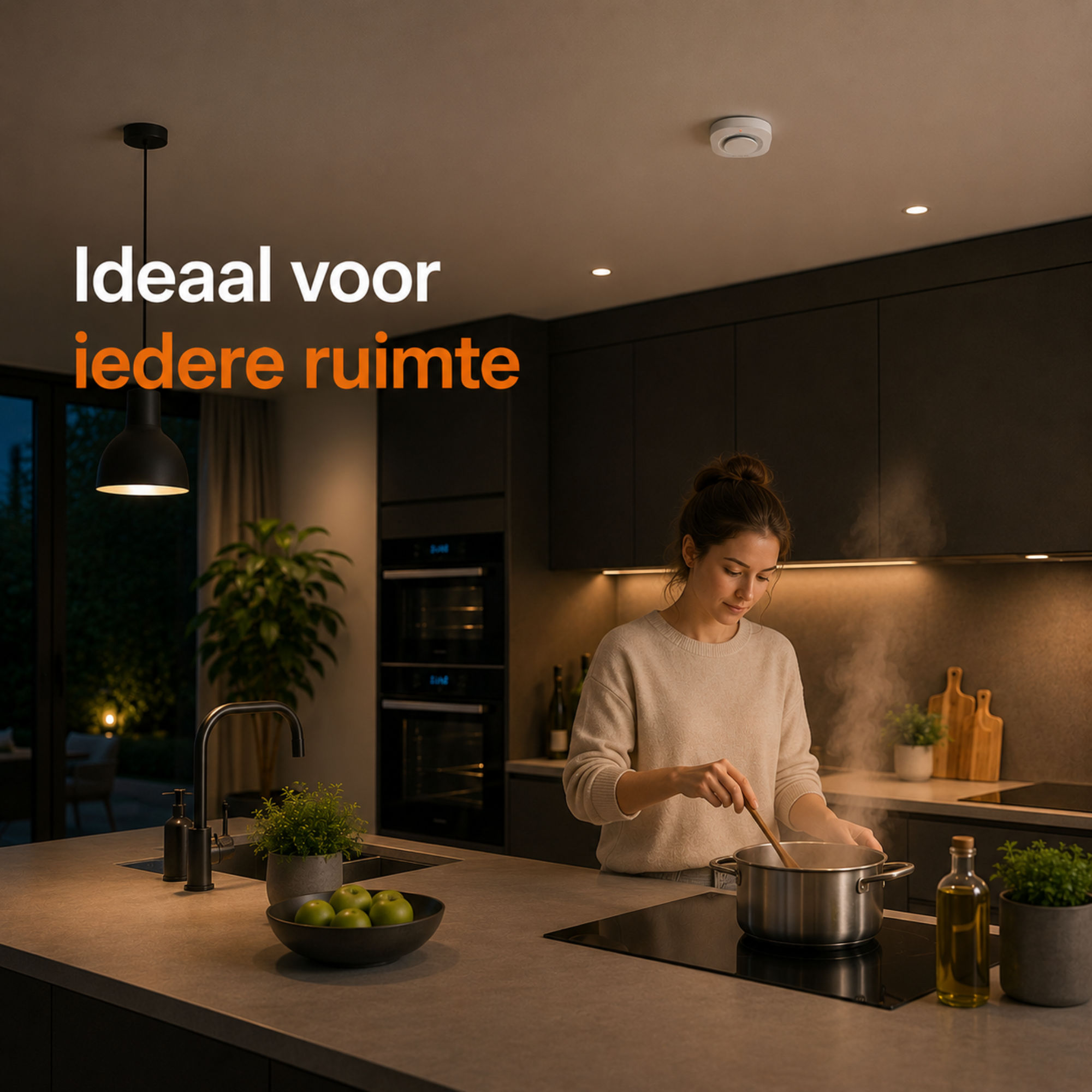 Smoke Detector - Draadloze Rook Melder - Pakket A T/M D