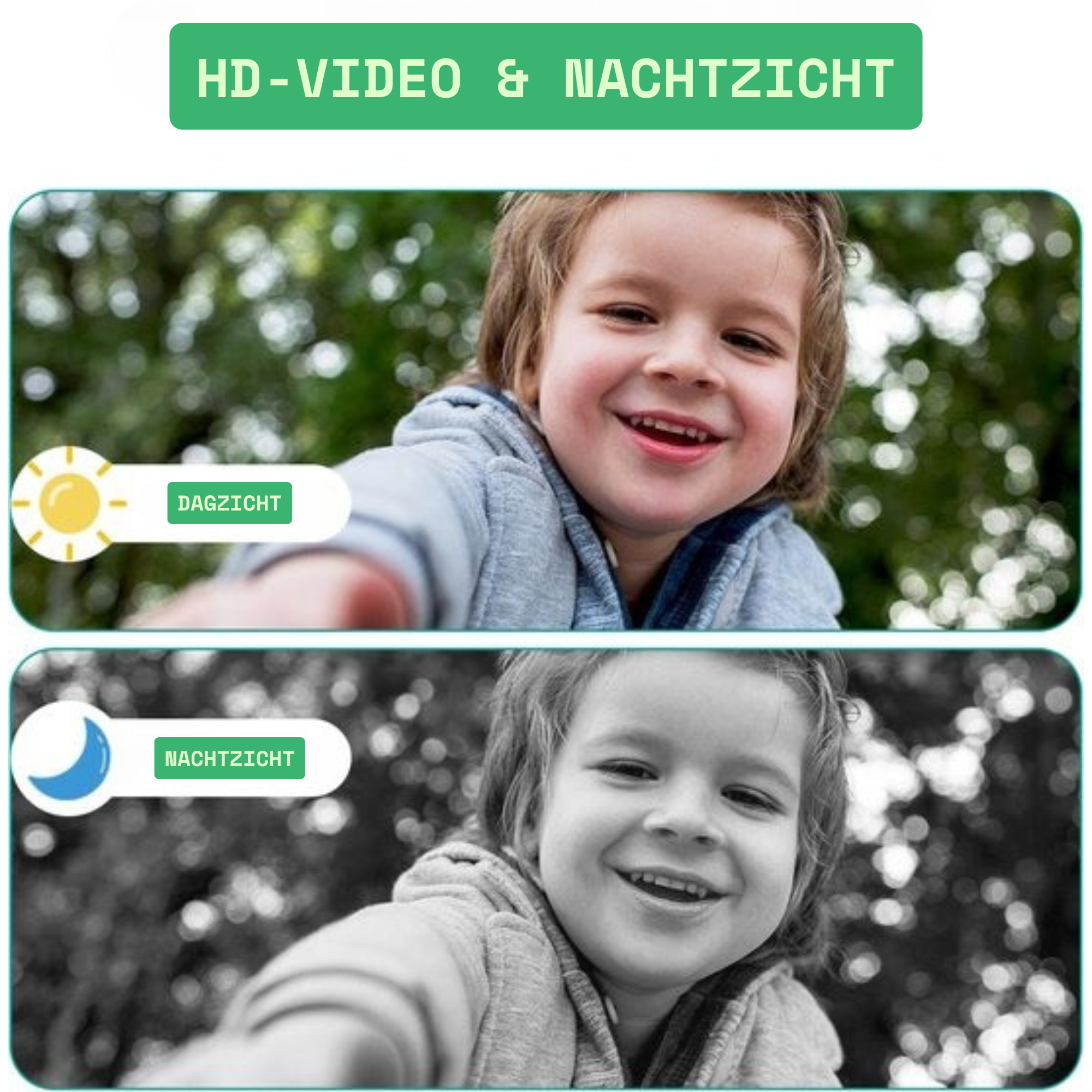 Deurbel met camera – Video deurbel – WiFi 4,3 inch IPS-scherm