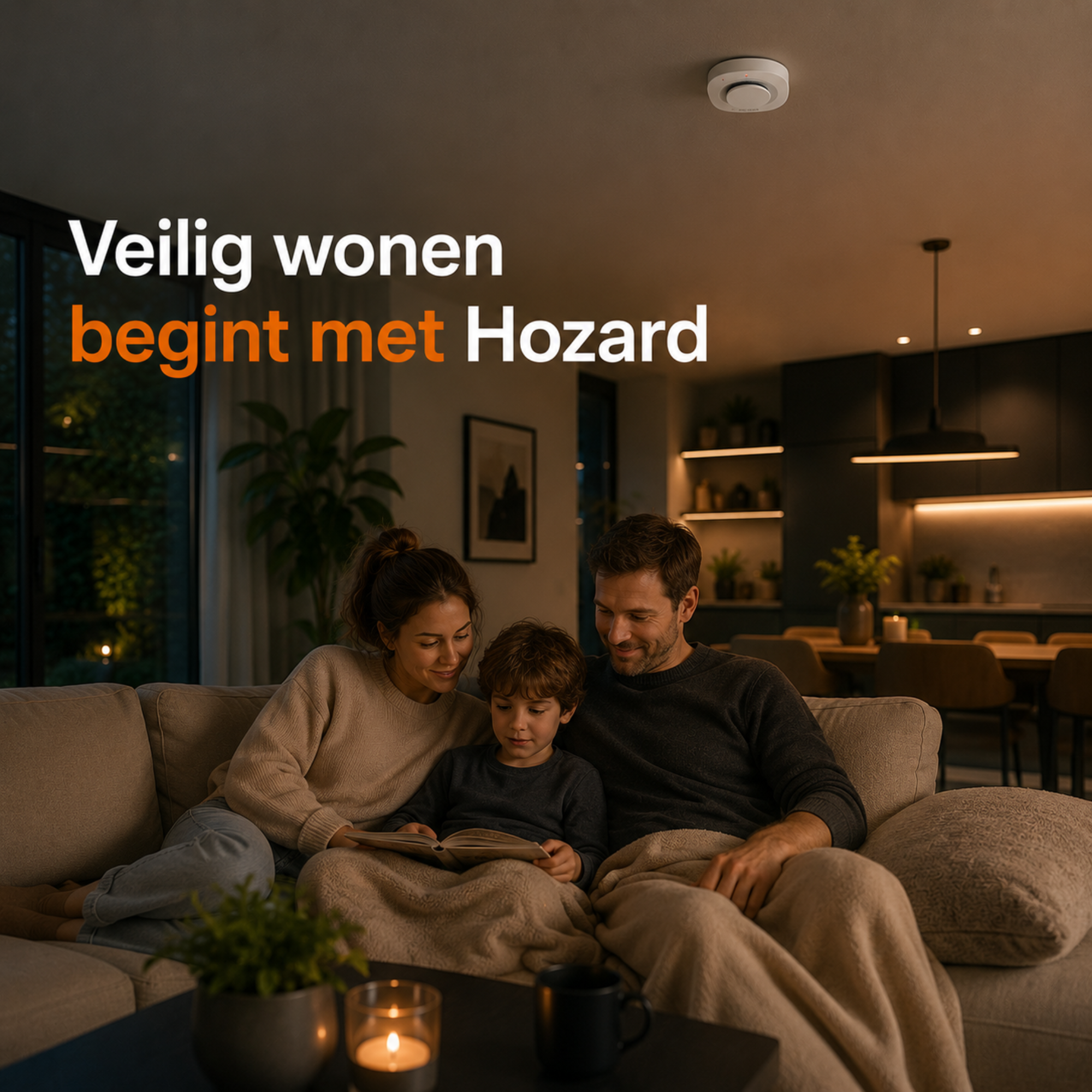 Smoke Detector - Draadloze Rook Melder - Pakket A T/M D