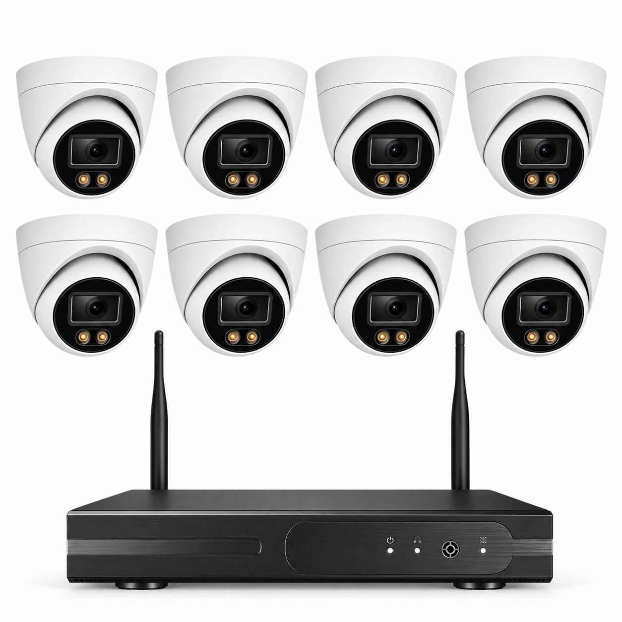 8x 2K UHD Beveiligingscamera Set - CCTV Bewakingscamera