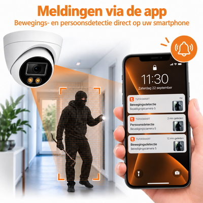 8x 2K UHD Beveiligingscamera Set - CCTV Bewakingscamera