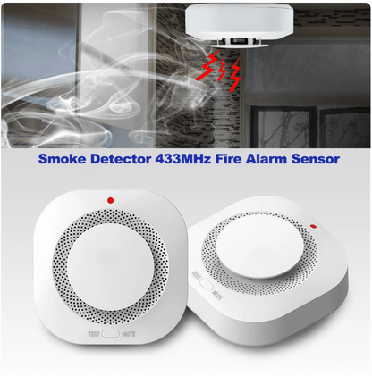 Smoke Detector - Draadloze Rook Melder - Pakket A T/M D
