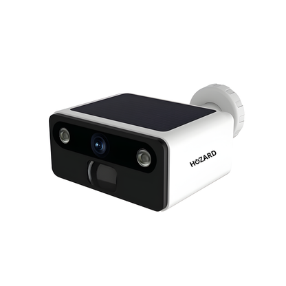 2K Buiten Camera met Nachtzicht - Draadloze FHD Solar Beveiligingscamera - IP66 - WiFi met App - Inc.32GB