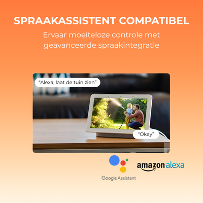 4K UHD 4x Beveiligingscamera buiten - Solar & IP66 + HomeBase 64GB