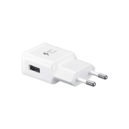 USB-A Travel Adapter Fast Charger 2.0 AMP - White