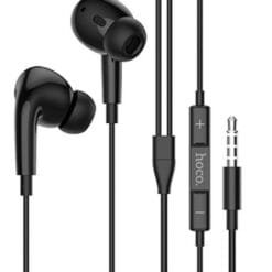 HOCO M1 Pro - 3,5mm Audio-Jack Oortjes met Microfoon - 120cm Kabel - Zwart