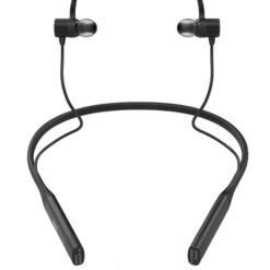 Hoco S18 - 2 in 1 Sport - Draadloze Bluetooth in-ear oortjes met nekband - Magnetisch - IPX5 - Hi-Res - Zwart